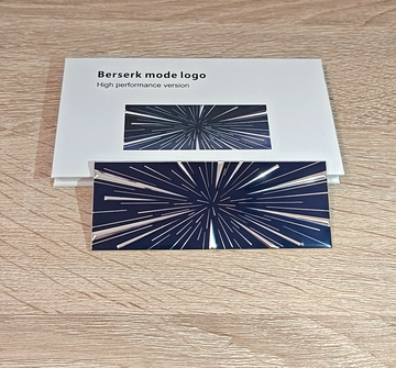 TesNext Tesla Model 3 Performance Ludicrous Edition  Emblem Badge