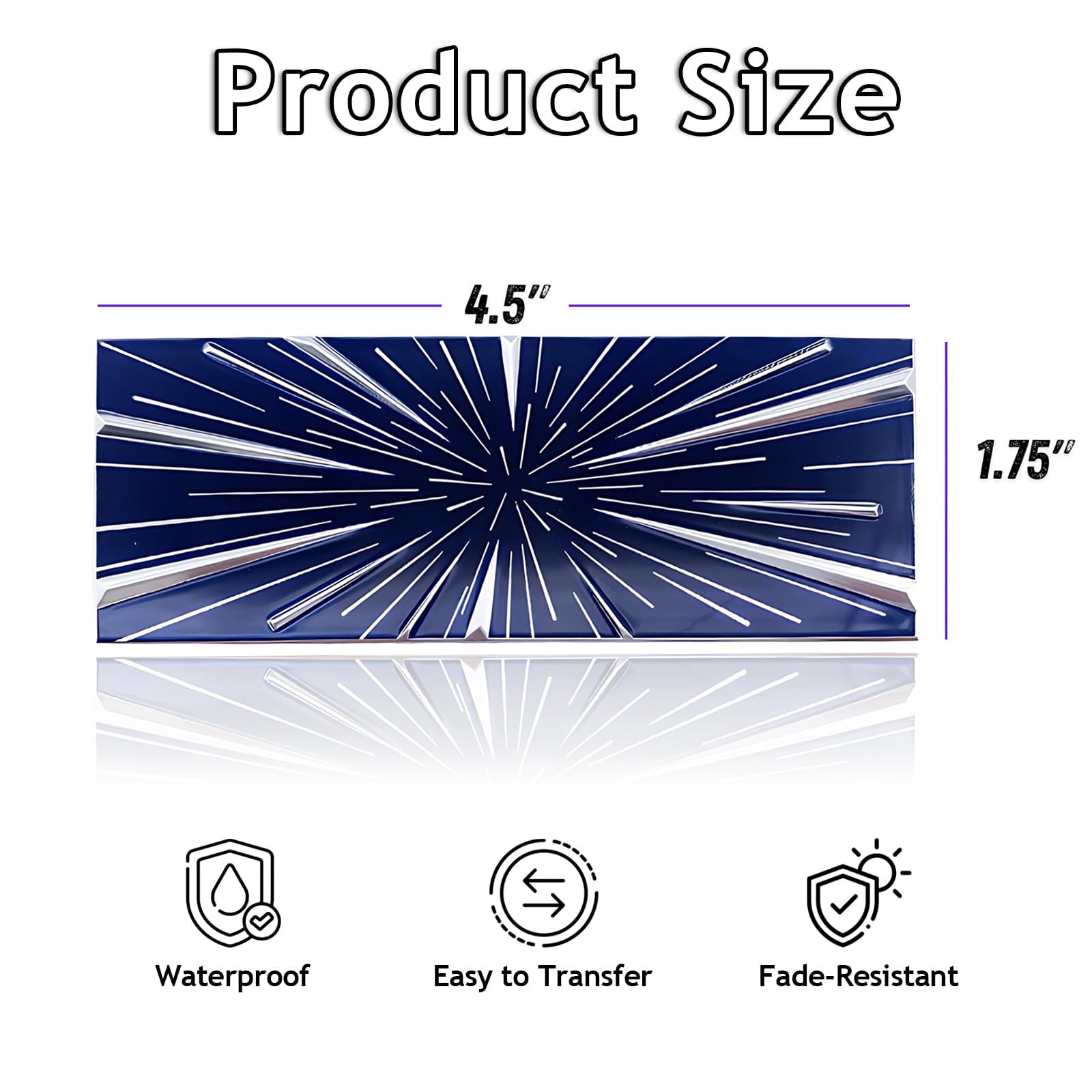 TesNext Tesla Model 3 Performance Ludicrous Edition  Emblem Badge