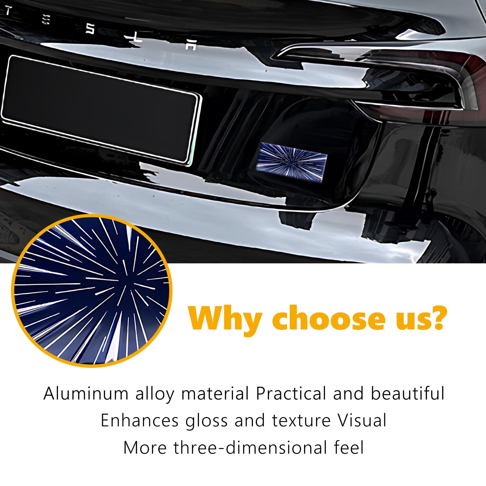 TesNext Tesla Model 3 Performance Ludicrous Edition  Emblem Badge