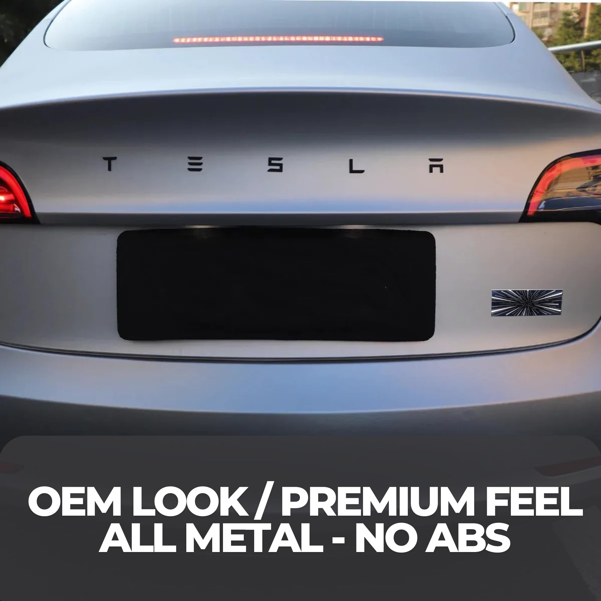 TesNext Tesla Model 3 Performance Ludicrous Edition  Emblem Badge