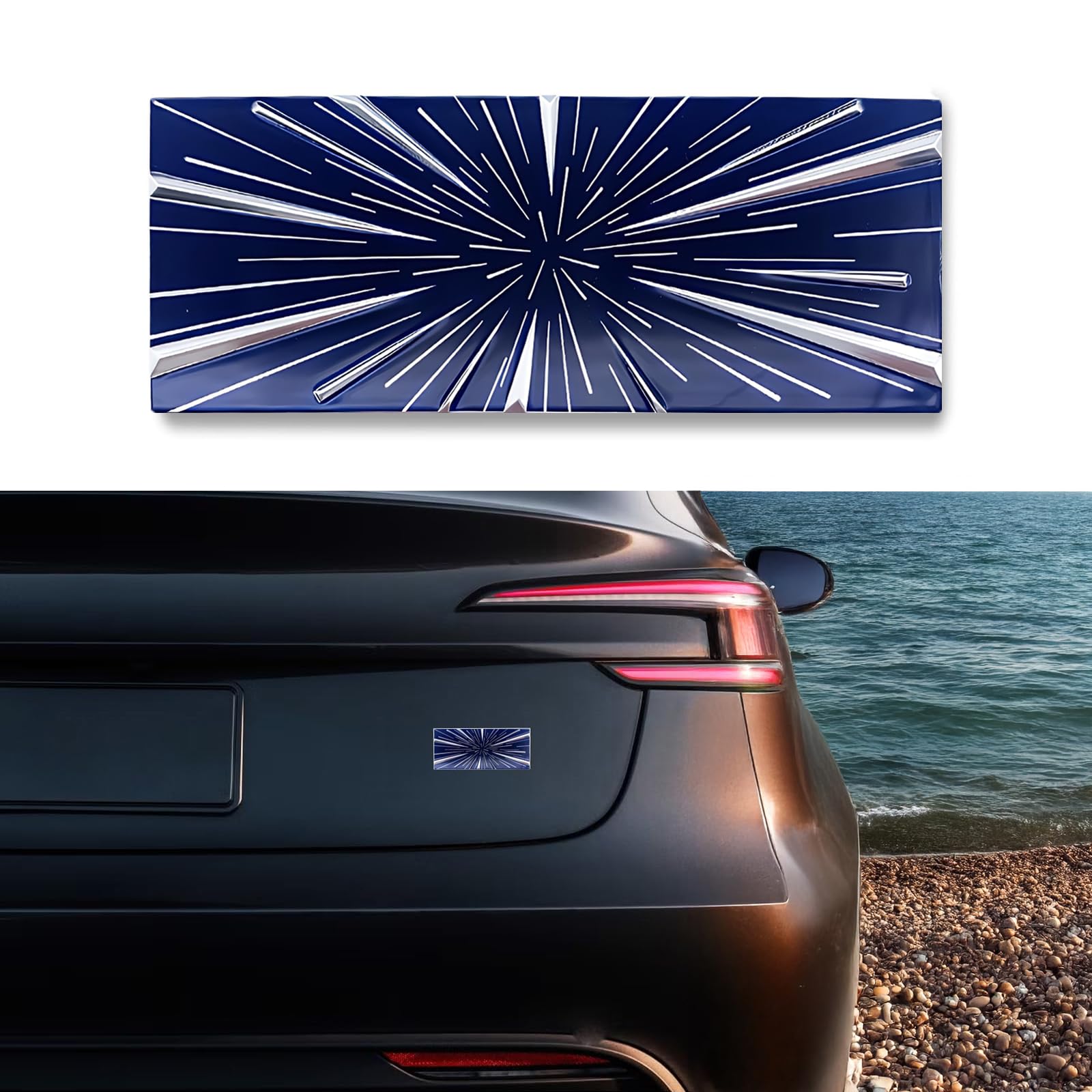 TesNext Tesla Model 3 Performance Ludicrous Edition  Emblem Badge