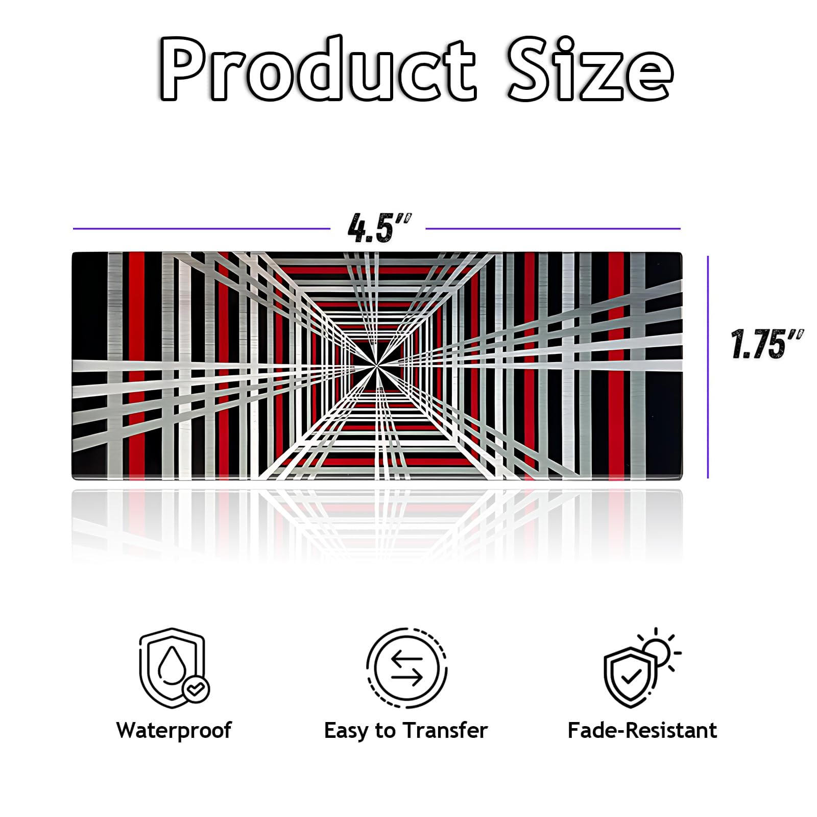 TesNext Metal Launch Edition Emblem, Plaid Performance Decal Sticker , Ludicrous - Time Space Tunnel Badge Emblem  For Tesla Model Y Juniper , Model 3 Highland , Model 3 Y X S
