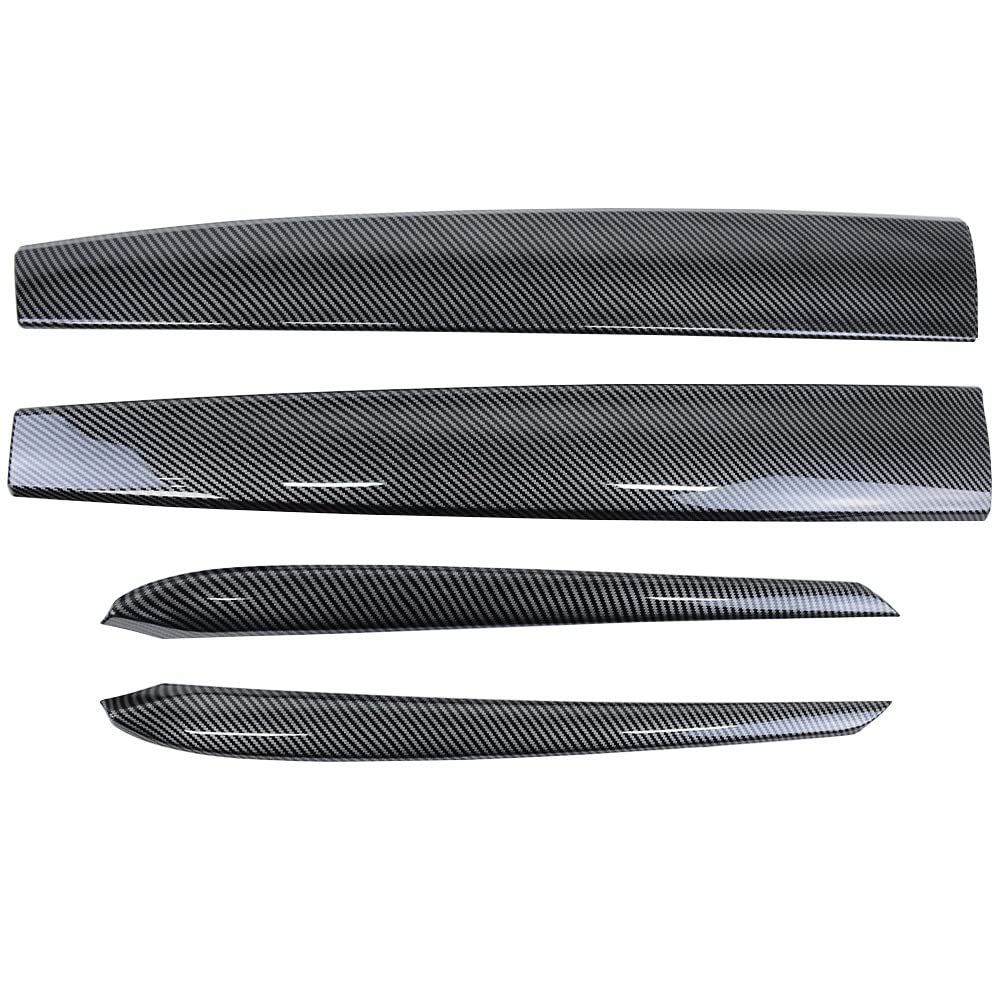 TesNext Dashboard Cover Wrap and Front Door Inner Armrest Panel Cover Trim for Tesla Model 3/Model Y