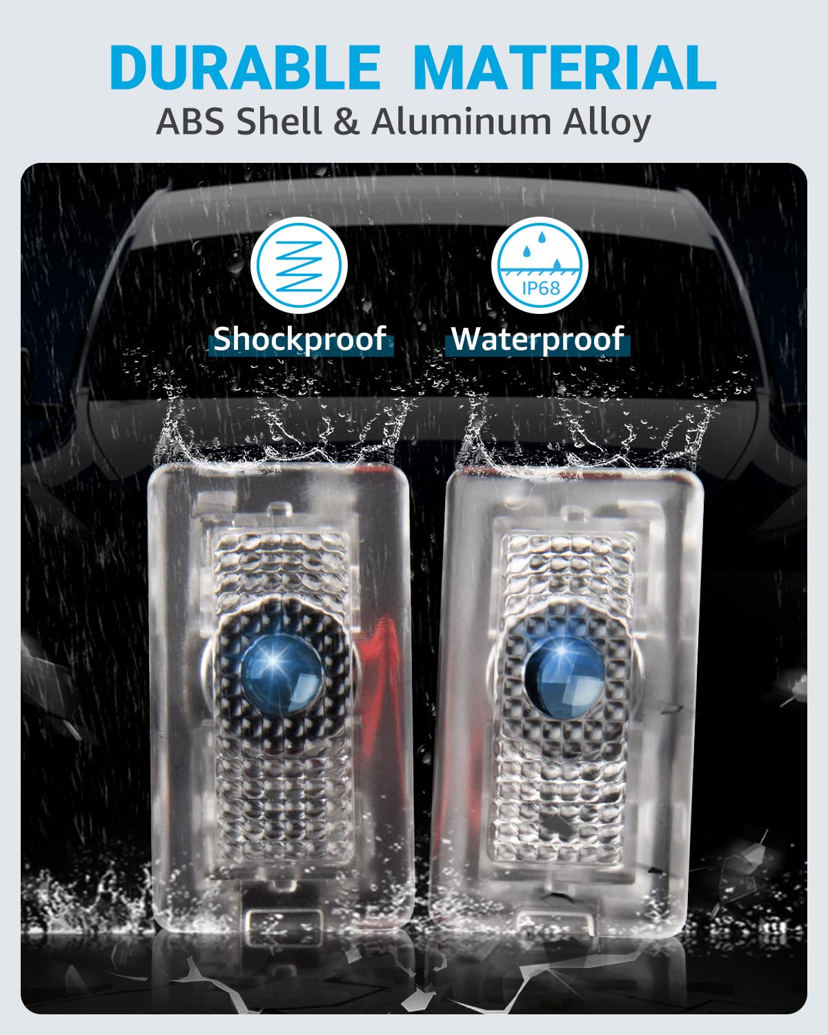 Tesla Model 3/Y Puddle Lights – High Brightness LED Door & Projection Welcome Light Kit