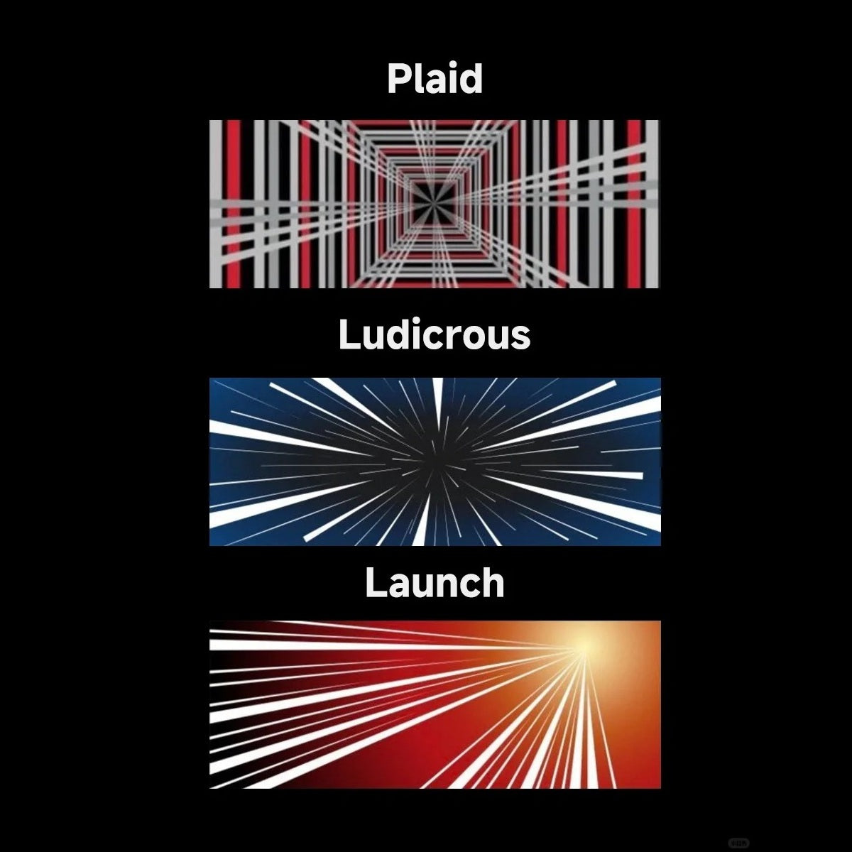 TesNext Metal Launch Edition Emblem, Plaid Performance Decal Sticker , Ludicrous - Time Space Tunnel Badge Emblem  For Tesla Model Y Juniper , Model 3 Highland , Model 3 Y X S
