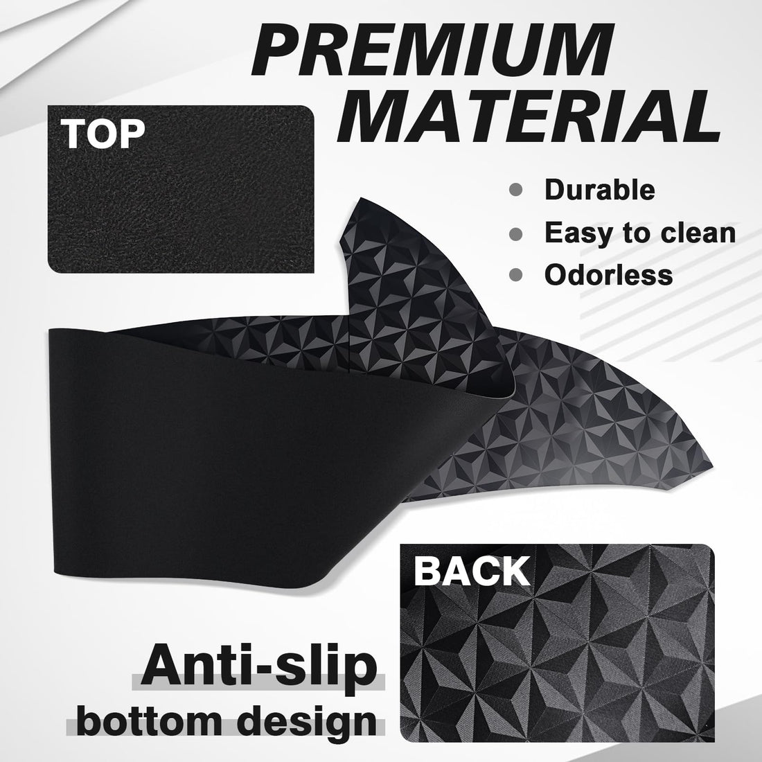 TesNext Tesla Dashboard Cover [Anti-Glare and Sun Protection] Suede Dash Mat for Tesla Model 3 Y, New Model Y Juniper , New Model 3 Highland